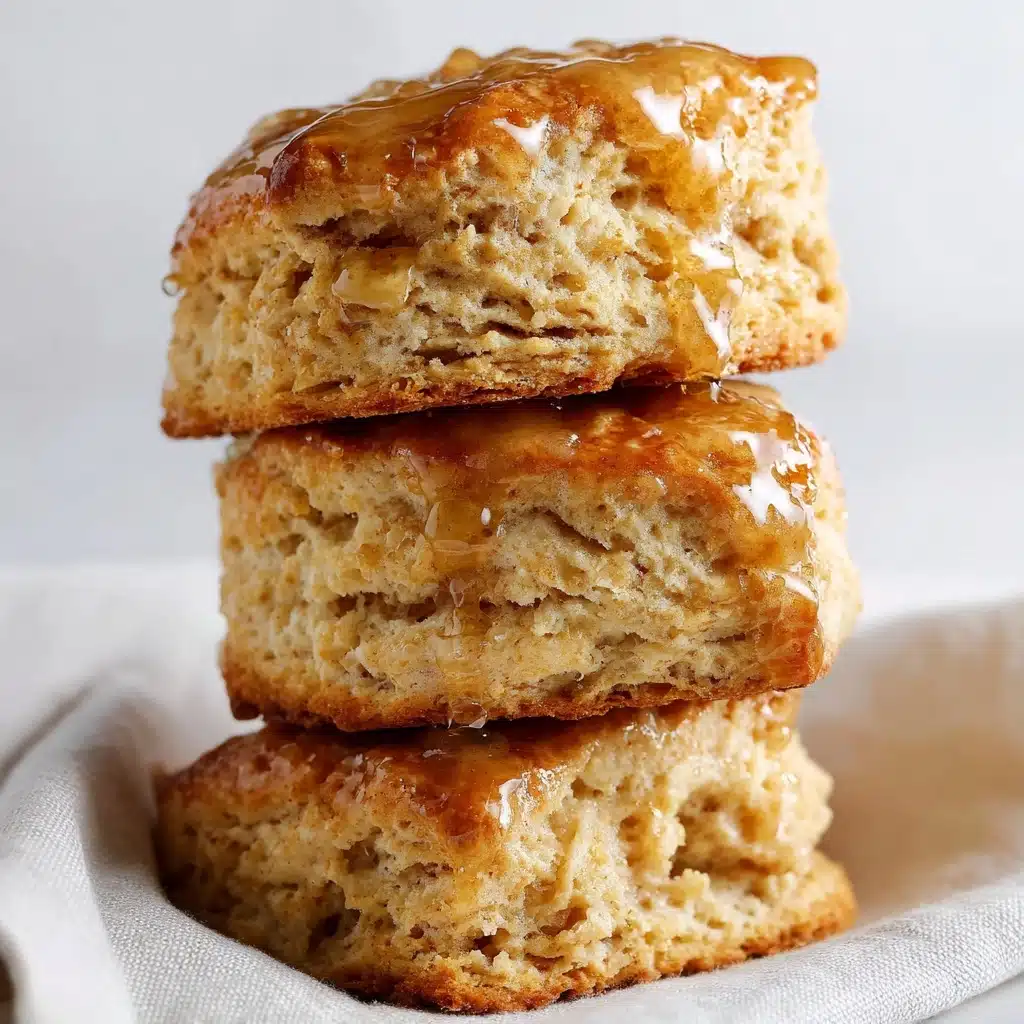 Apple Biscuits with Honey Butter Glaze Recipe - Recipe Image