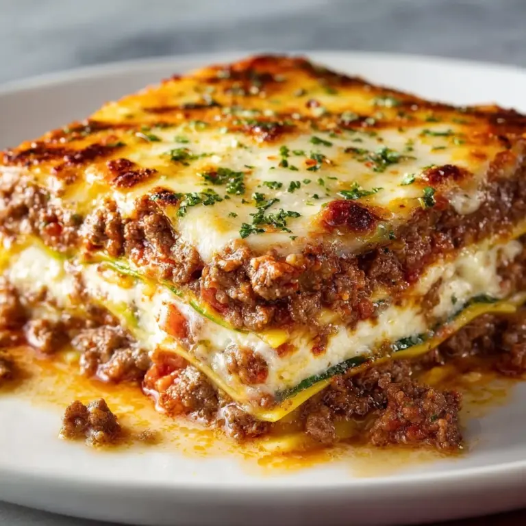 Ground Beef Zucchini Casserole Recipe