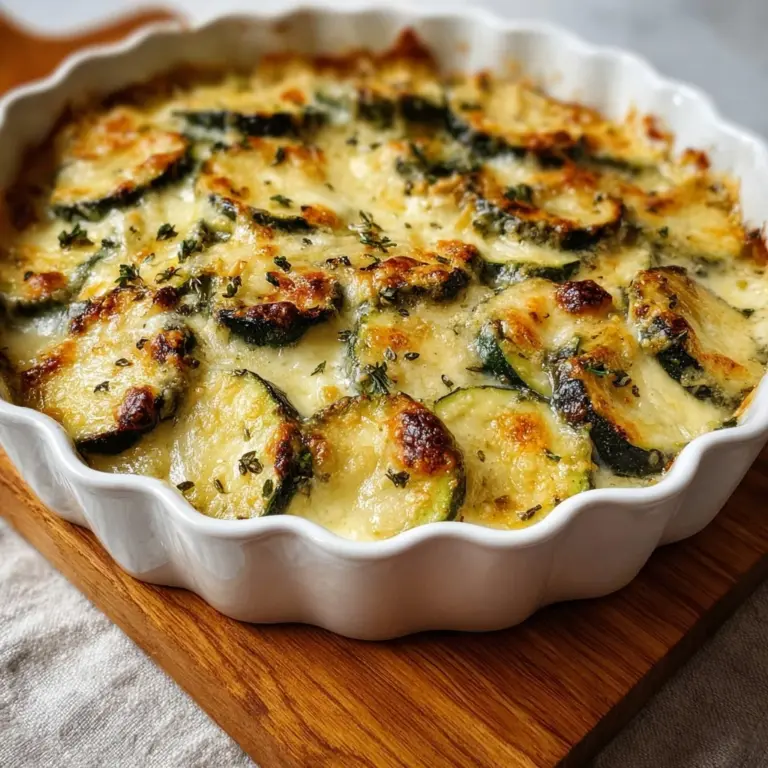 Easy Cheesy Zucchini Bake Recipe