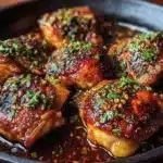 Honey Garlic Chicken Thighs Recipe