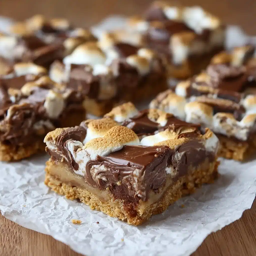 S’mores Seven Layer Bars Recipe - Recipe Image