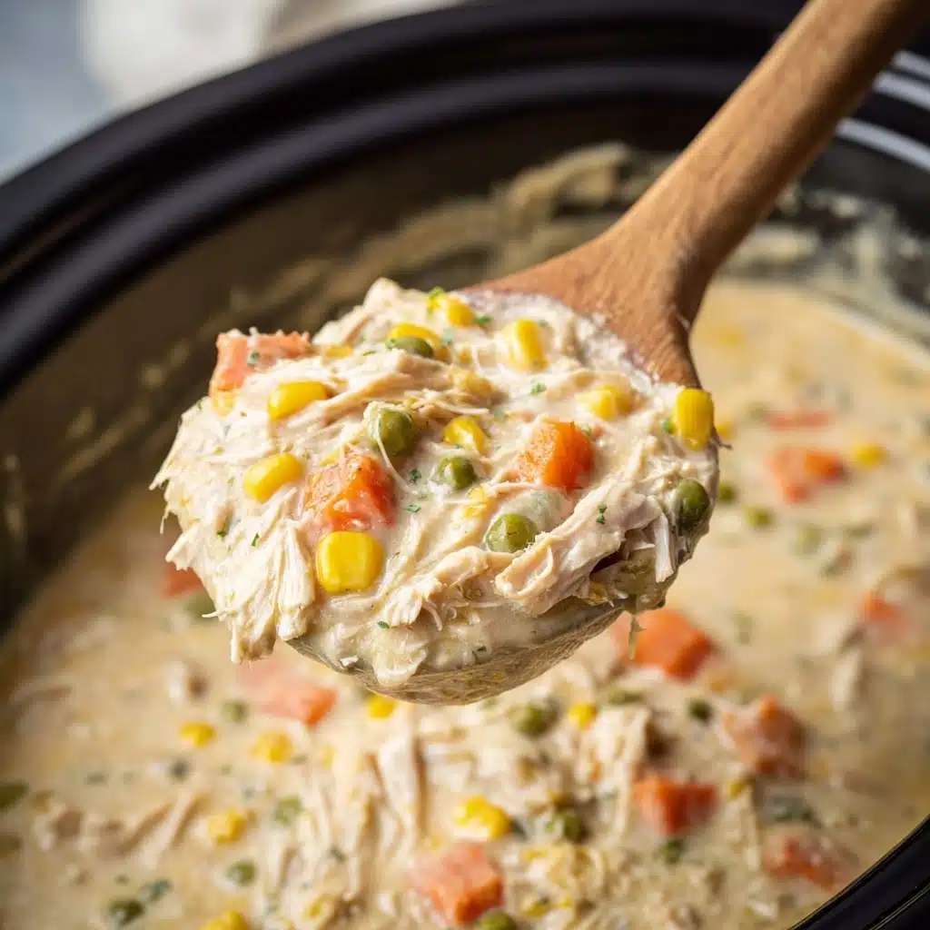 Easy Slow Cooker Chicken Pot Pie Recipe - Recipe Image