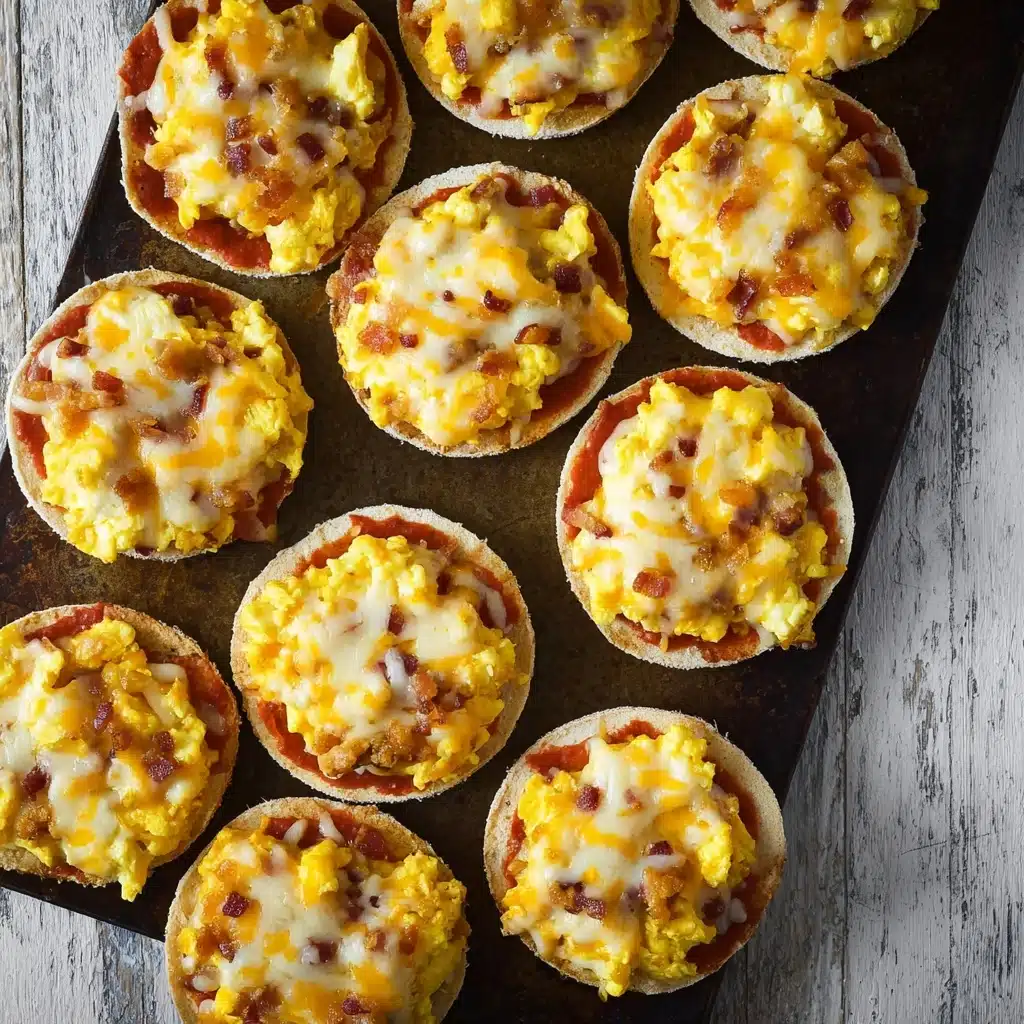 English Muffin Breakfast Pizzas Recipe