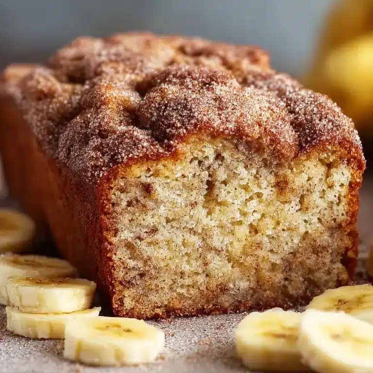Snickerdoodle Banana Bread Recipe
