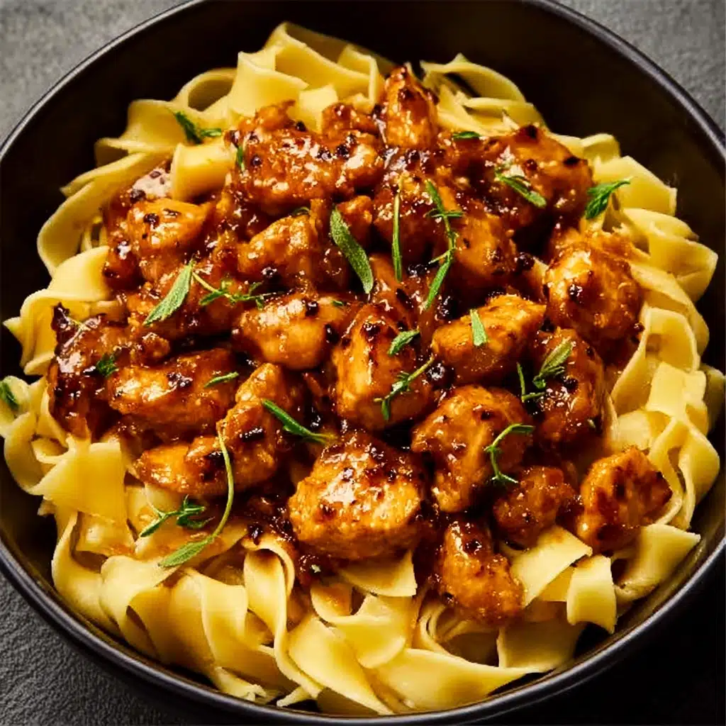 Spicy Cajun Honey Butter Chicken & Pasta Recipe - Recipe Image
