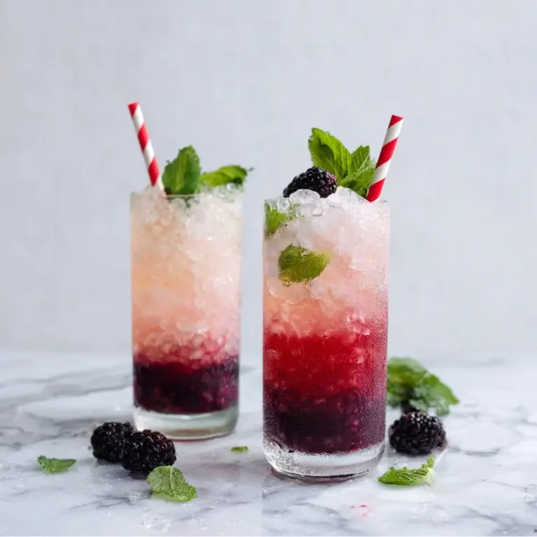 Blackberry Sage Iced Tea Latte Recipe