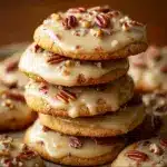Frosted Butter Pecan Cookies Recipe