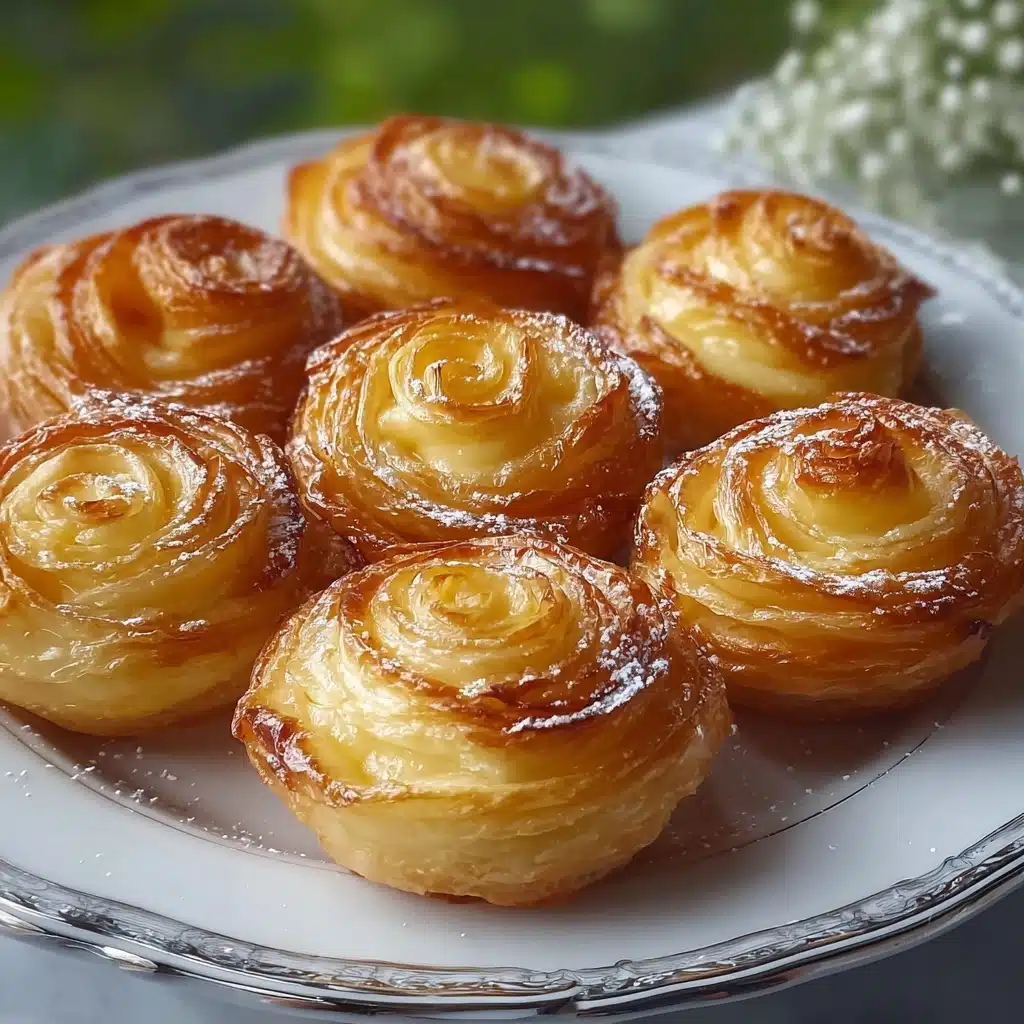 Peach Pie Cruffins Recipe