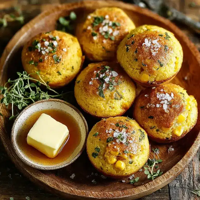 Southern-Style Honey Butter Cornbread Poppers Delight Recipe