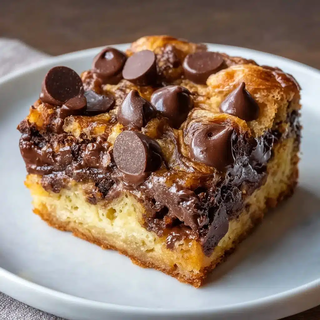 Decadent Chocolate Croissant Breakfast Bake Recipe - Recipe Image