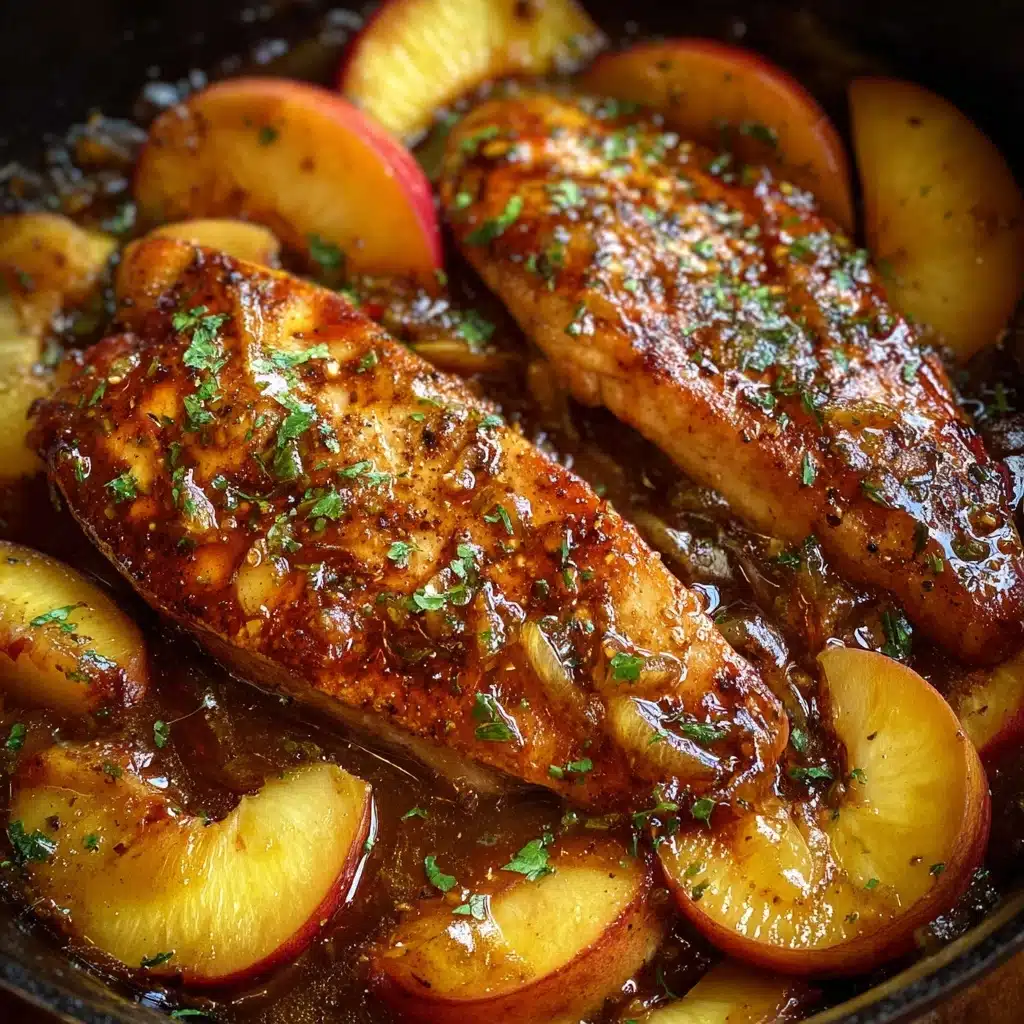 Bourbon Peach Roasted Salmon Recipe - Recipe Image