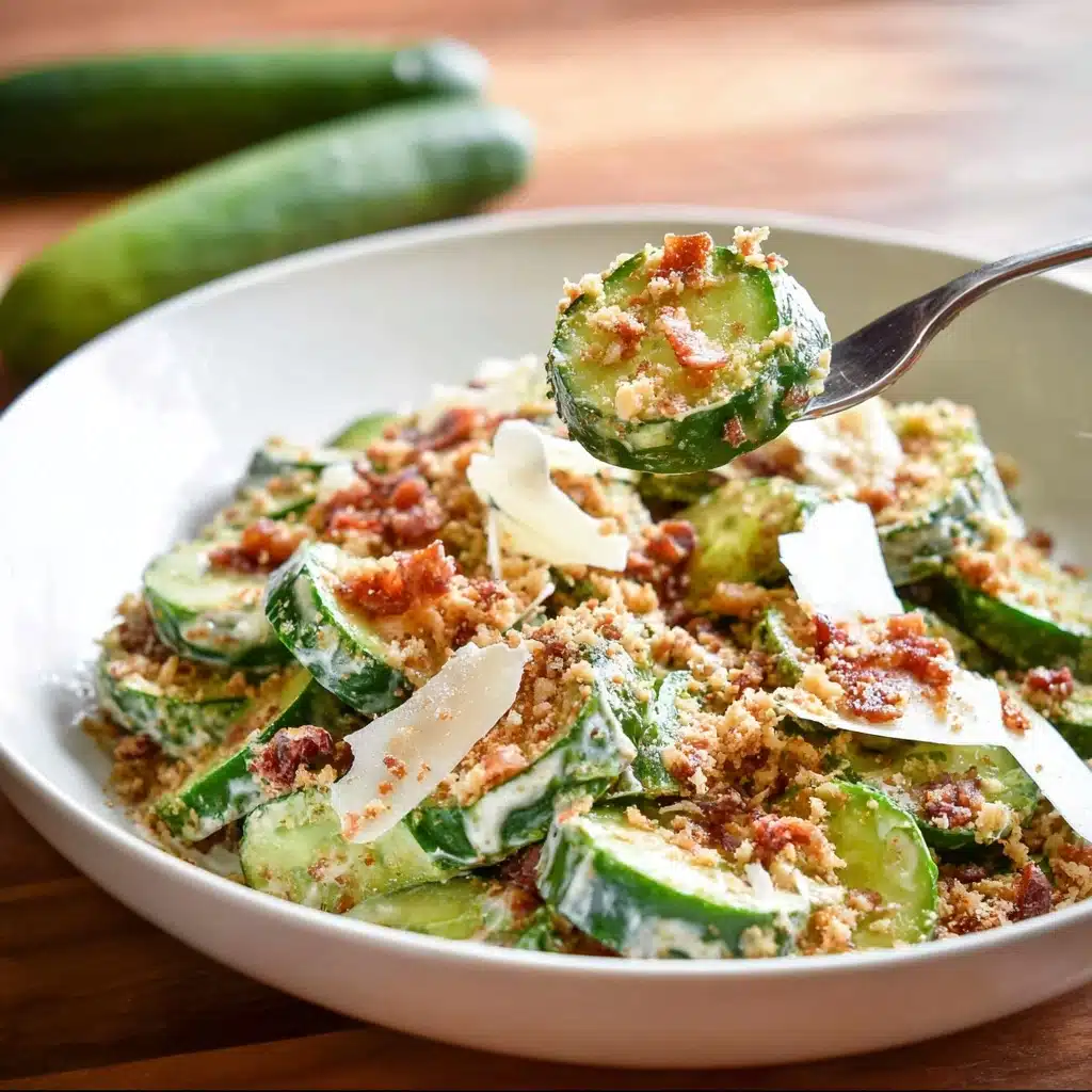 Cucumber Caesar Salad Recipe