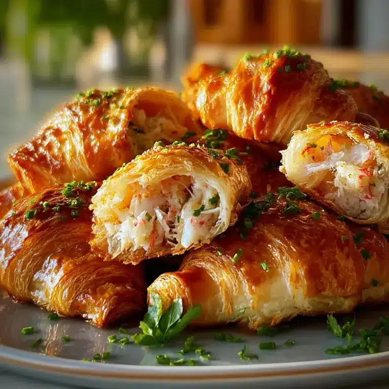 Irresistible Crab Crescent Bites for Your Next Party Recipe