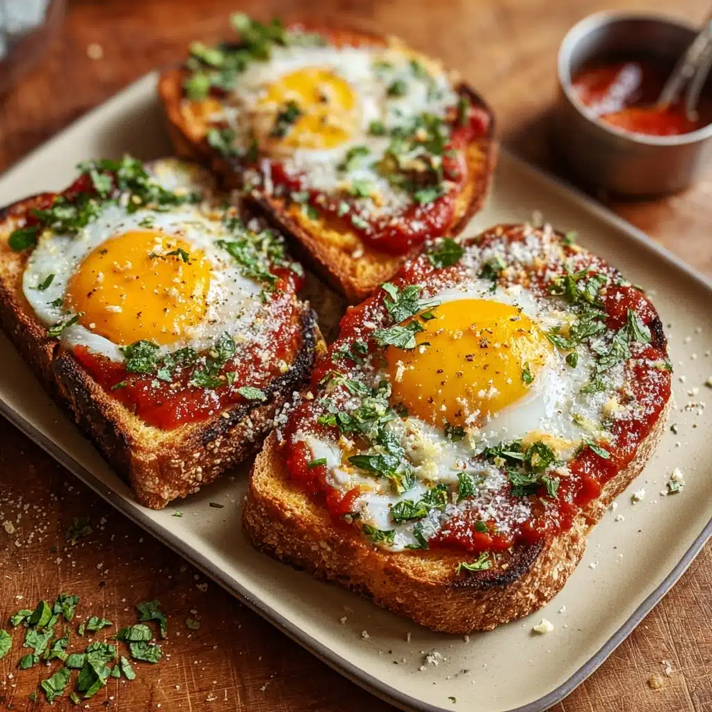 Shakshouka Toast Recipe