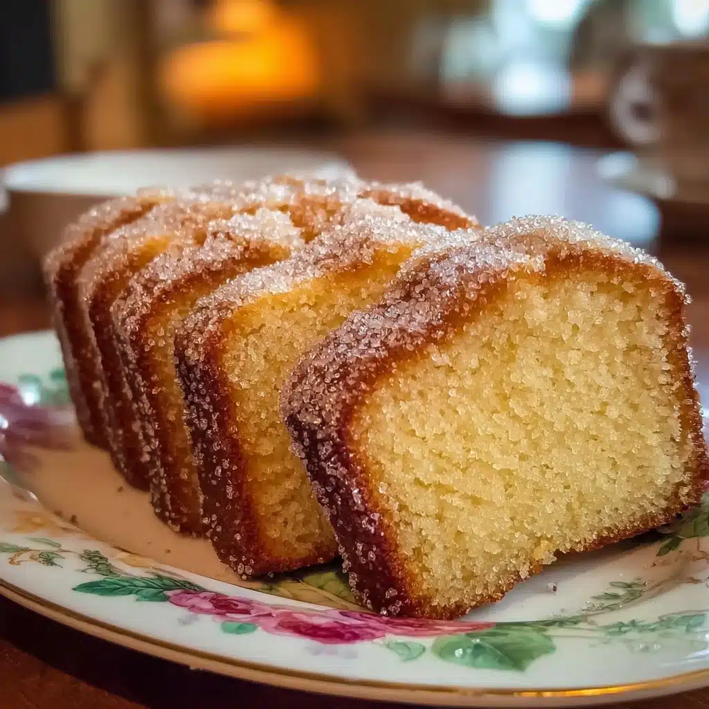 Spiced Apple Cider Donut Loaf with a Cinnamon Sugar Crust Recipe - Recipe Image