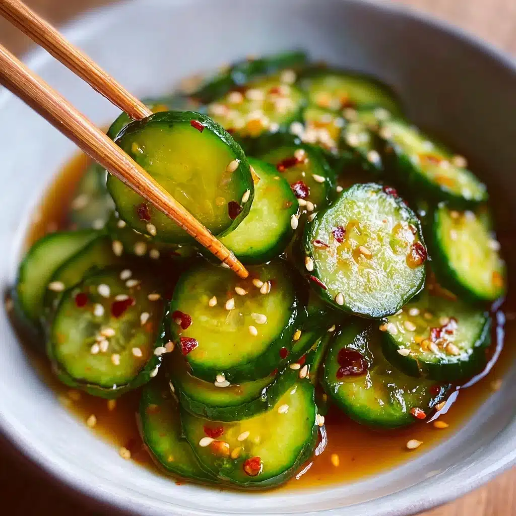 Easy Asian Cucumber Salad Recipe - Recipe Image