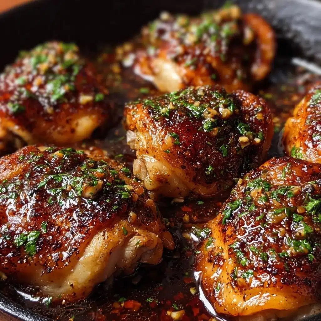 Honey Garlic Chicken ThighsIngredients Recipe - Recipe Image