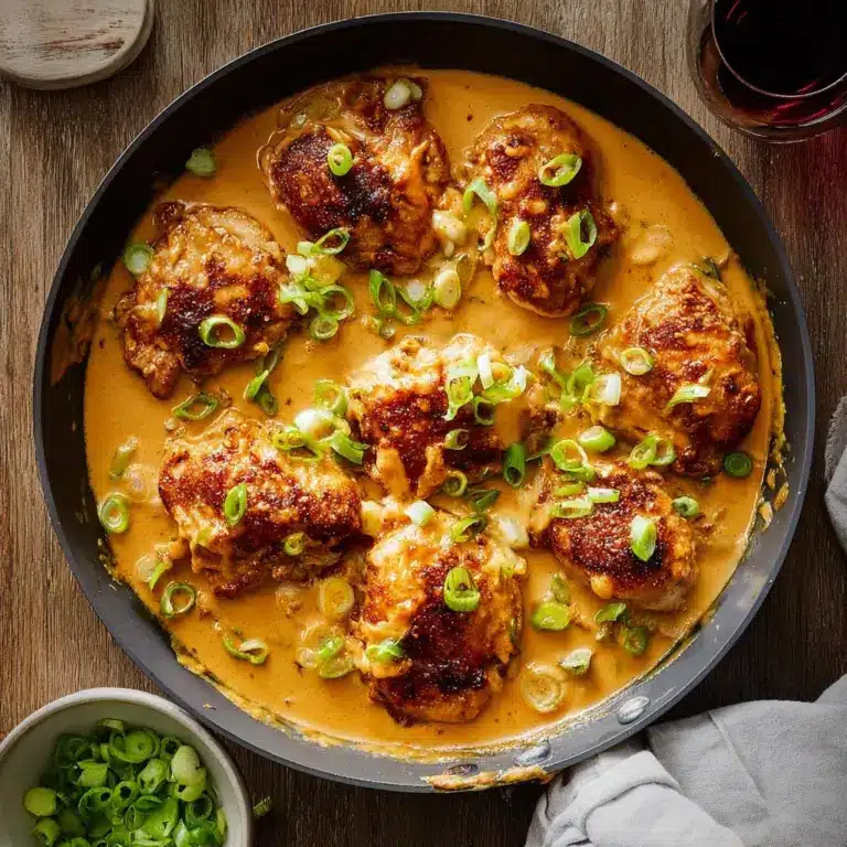 Skillet Bang Bang Chicken Thighs Recipe