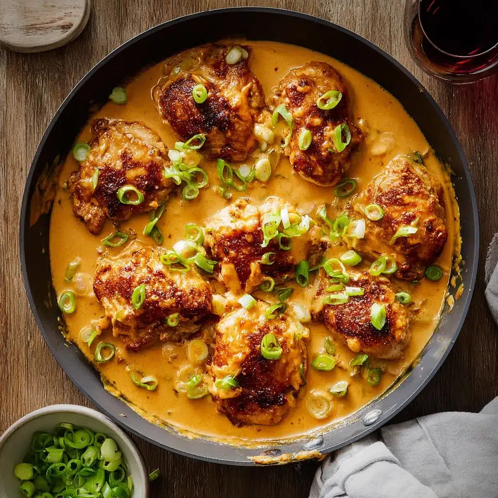 Skillet Bang Bang Chicken Thighs Recipe