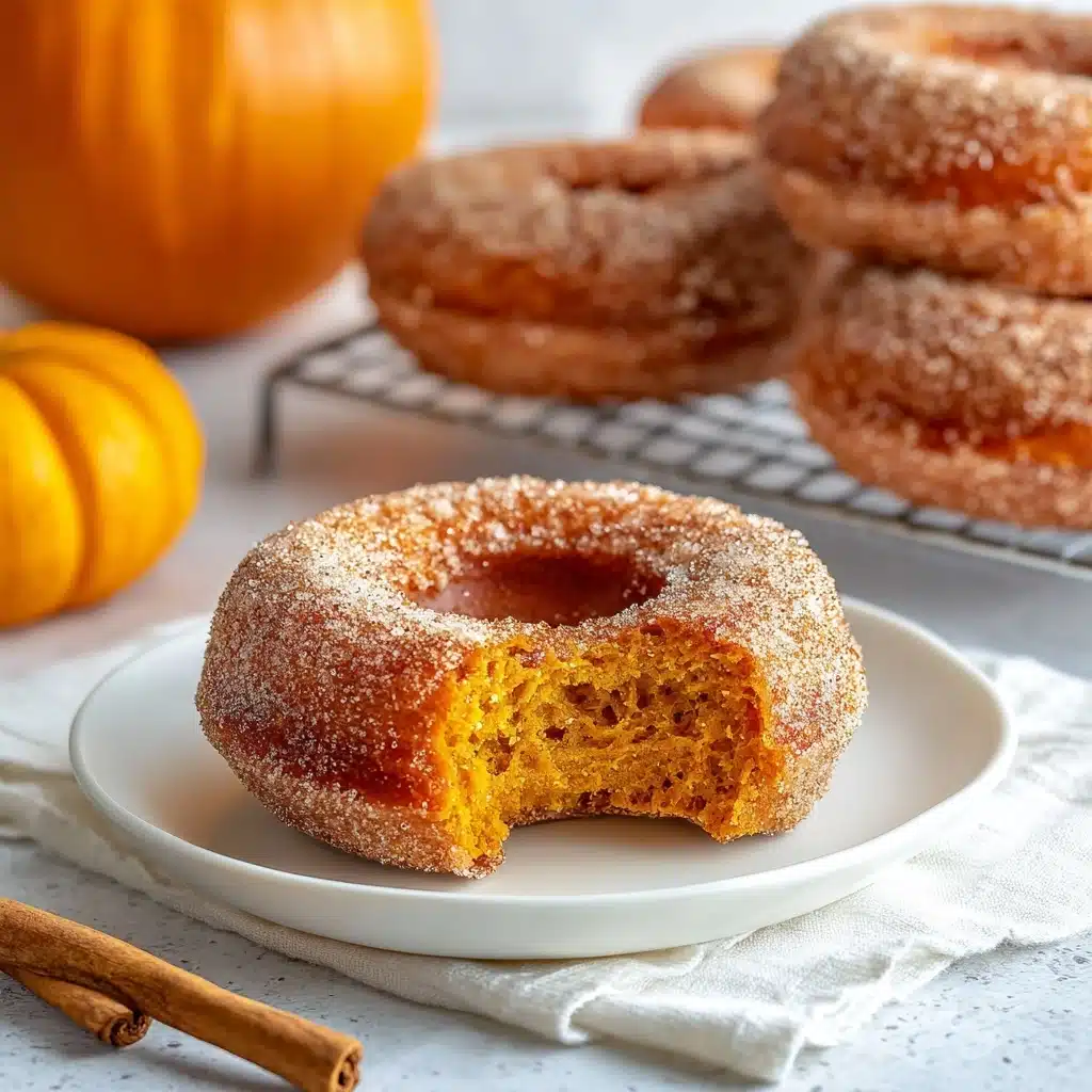 Easy Baked Pumpkin Donuts Recipe - Recipe Image