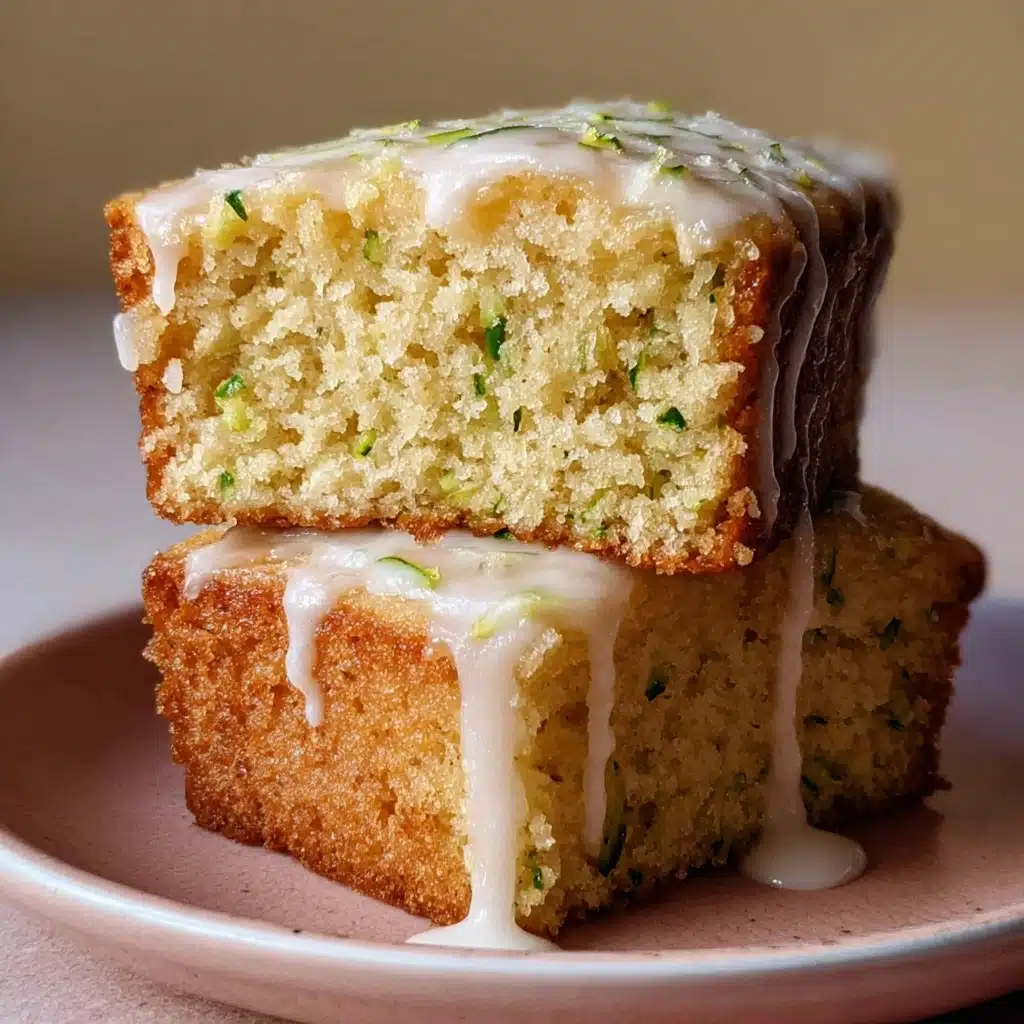 Delicious Lemon Zucchini Bars with Glaze Recipe - Recipe Image