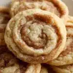 Soft and Chewy Cinnamon Roll Sugar Cookies Recipe