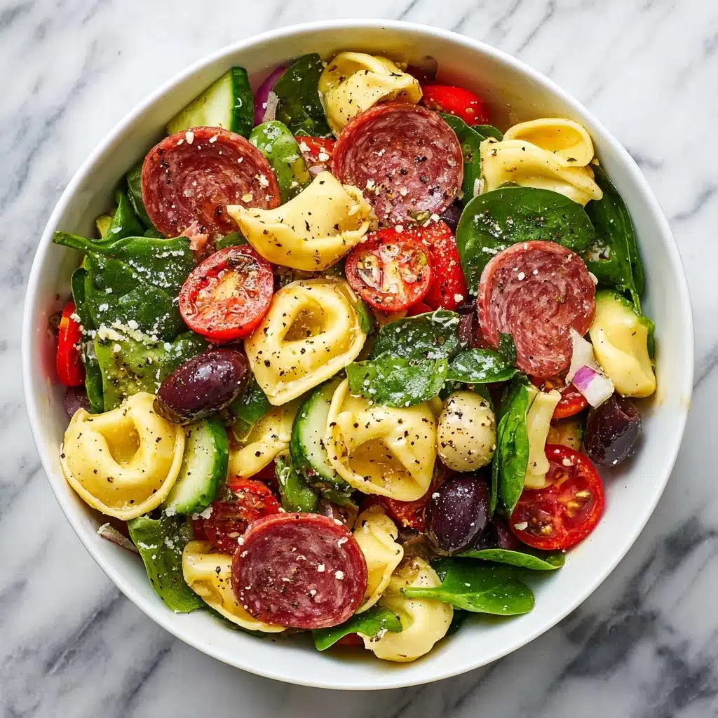 Tortellini Pasta Salad Recipe - Recipe Image