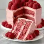 The Best Fresh Raspberry Layer Cake Recipe