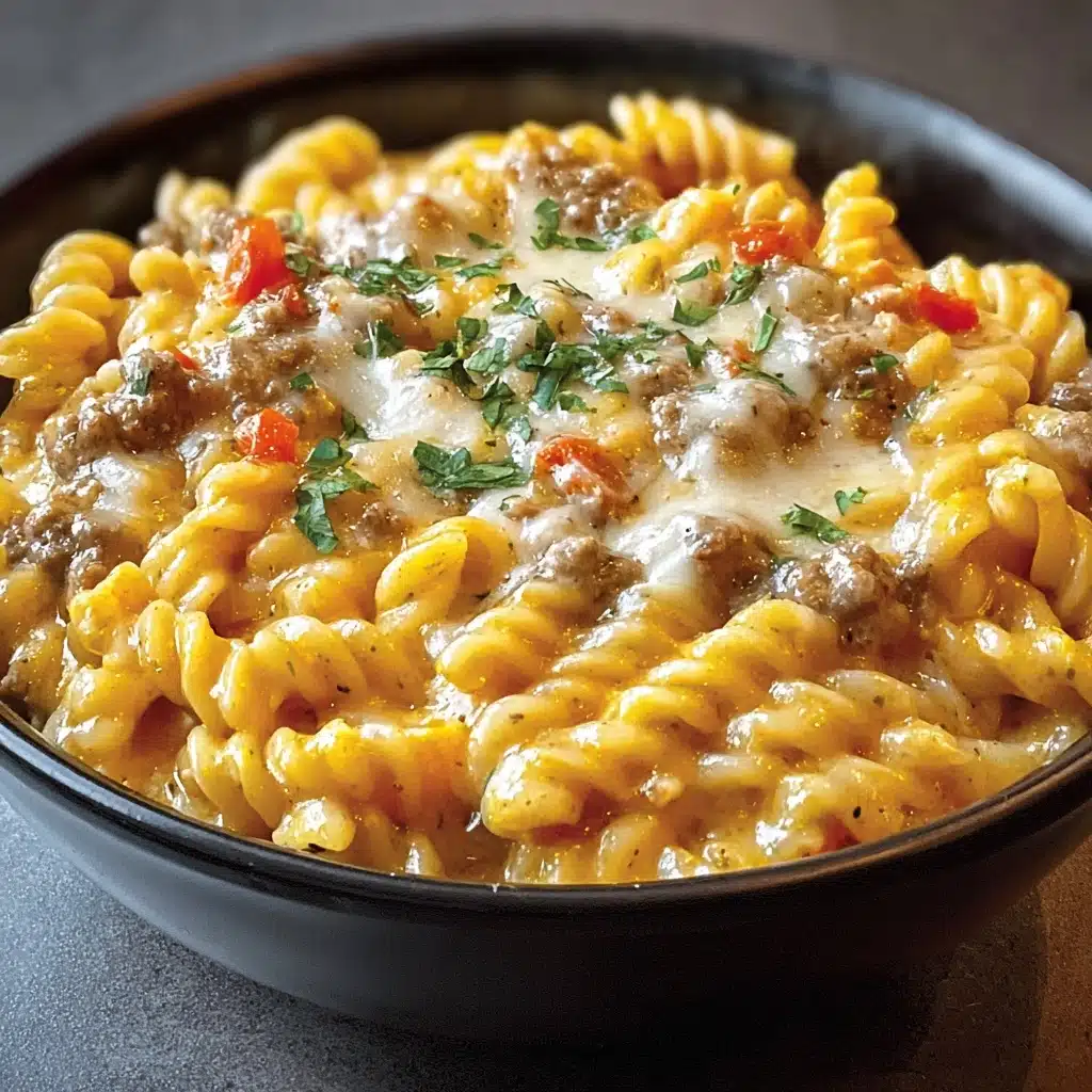 The Best Crockpot Garlic Parmesan Chicken Pasta Recipe - Recipe Image