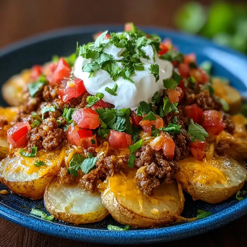 Cheesy Taco Potatoes Recipe