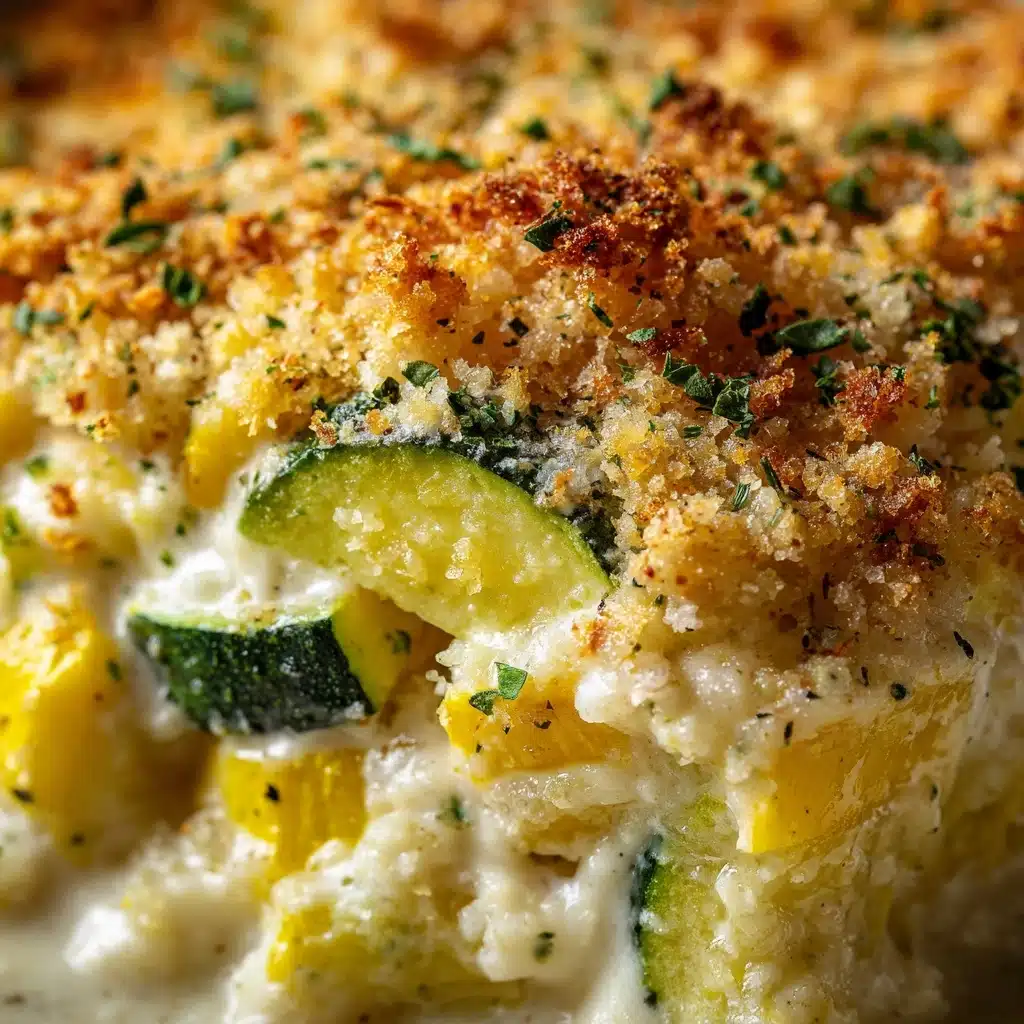 Quick Baked Zucchini Parmesan Casserole Recipe - Recipe Image