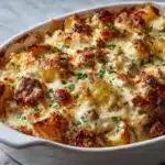 Garlic Parmesan Crockpot Chicken and Potatoes Recipe