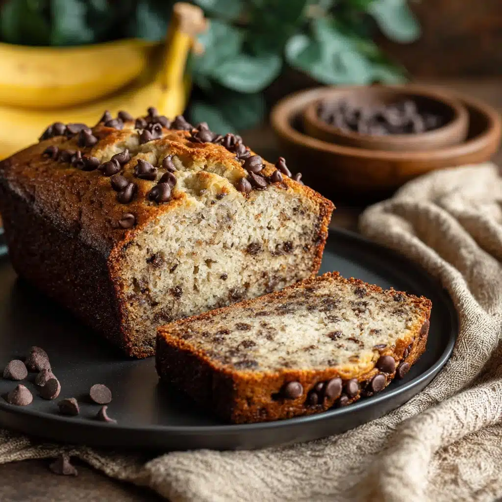 Banana Bread Recipe with Chocolate Chips Recipe