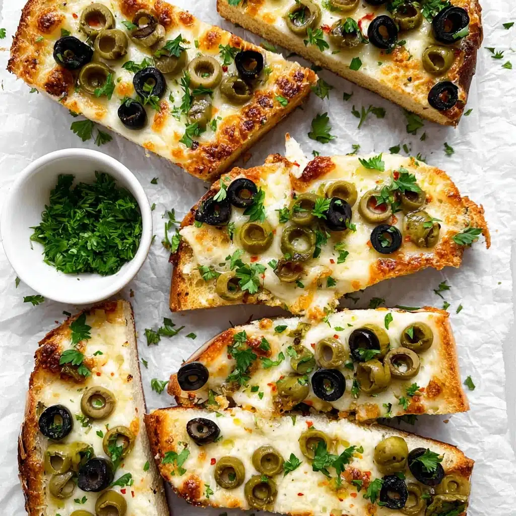 Olive Cheese Bread Recipe - Recipe Image