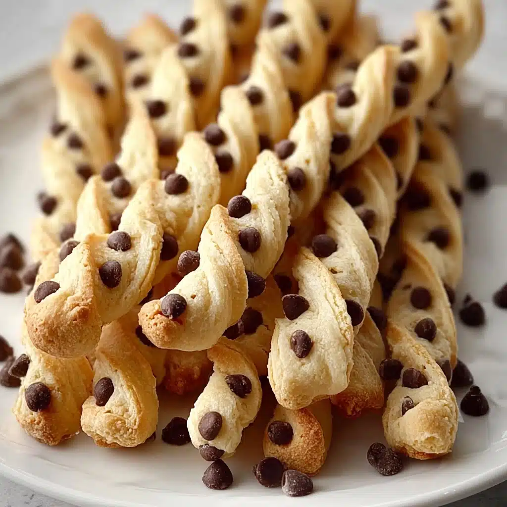 Chocolate Chip Cookie Dough Twists Recipe
