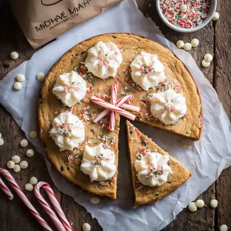 White Chocolate Candy Cane Pie Recipe