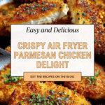 Air Fryer Parmesan Crusted Chicken Recipes Recipe