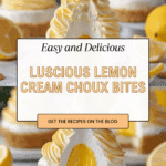 Light choux pastries filled with lemon cream Recipe