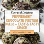 Mint Chocolate Chip Protein Balls Recipe