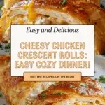 Cheesy Chicken Crescent Rolls: A Must-Try Comfort Food! Recipe