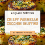 Crispy Parmesan Zucchini Muffins Recipe