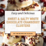 1 cup white chocolate chips Recipe