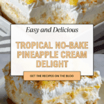 No-Bake Pineapple Cream Dessert Recipe