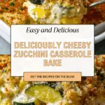 Quick Baked Zucchini Parmesan Casserole Recipe