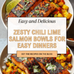 Chili Lime Salmon Bowls Recipe