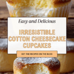 Fluffy Japanese Cotton Cheesecake Cupcakes Recipe
