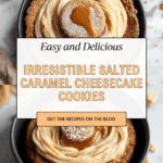 Salted Caramel Cheesecake Cookies Recipe