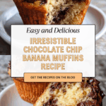 Amazing Chocolate Chip Banana Muffins Recipe