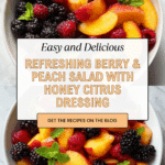 Peach Berry Fruit Salad Recipe