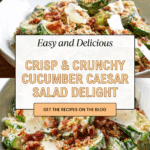 Cucumber Caesar Salad Recipe